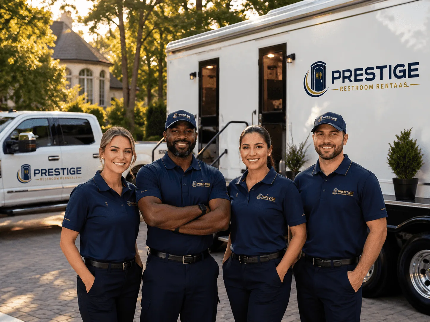 Trusted Luxury Portable Restrooms company in Dime Box, TX